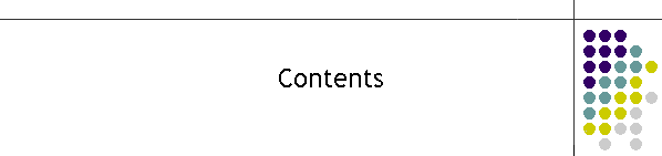 Contents