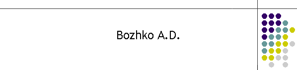 Bozhko A.D.